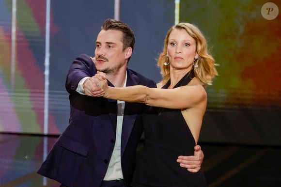 Pierre Lottin et Alexandra Lamy lors de la 51ème cérémonie des César à l'Olympia à Paris, France, le 26 février 2025 

© Borde-Jacovides/Bestimage