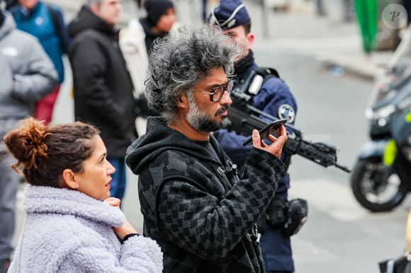 Sébastien Follin - Arrivées aux obsèques de C.Laborde en l’église Saint-Roch à Paris, le 6 février 2025. Décédée le 28 janvier 2025 à l'âge de 73 ans, l'ancienne présentatrice météo de TF1 (1988 - 2017) était atteinte de la maladie neurodégénérative à corps de Lewy. 
© Jacovides - Moreau / Bestimage