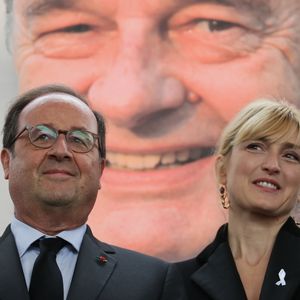 Julie Gayet avait confié que l'ancien chef de l'Etat est un fin cuisinier.

François Hollande et sa compagne Julie Gayet - Claude Chirac, son mari Frédéric Salat-Baroux et son fils Martin Rey-Chirac se sont rendus au musée du président Jacques Chirac de Sarran en Corrèze le 5 octobre 2019. © Patrick Bernard/Bestimage