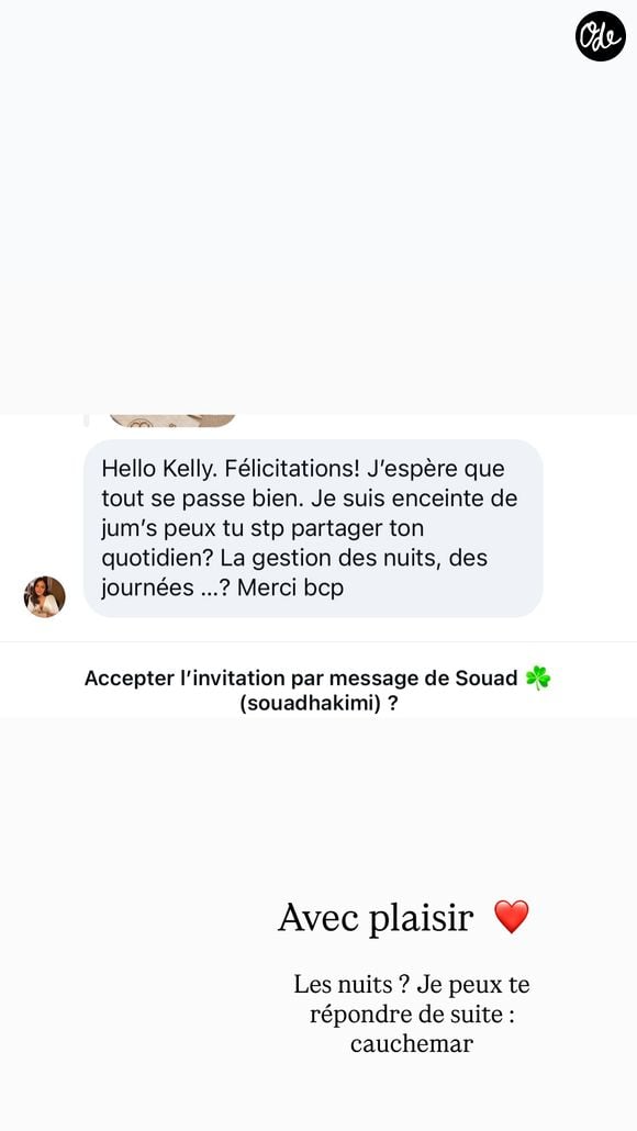 Story Instagram de Kelly Vedovelli