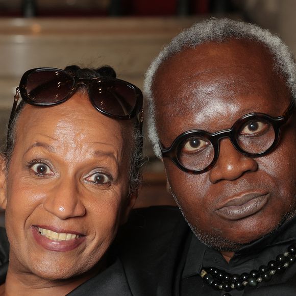 Vincent Mc Doom et Magloire Delcros-Varaud - Les célébrités au défilé Lena Erziak "Collection Haute Couture Automne/Hiver 2025-2026" lors de la Fashion Week de Paris, le 7 juillet 2025. © Sébastien fremont / Bestimage