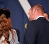 Main protectrice dans le dos,

Le prince William, prince de Galles, et Catherine (Kate) Middleton, princesse de Galles au concert pour 80e anniversaire du VE Day au Horse Guards Parade à Londres le jeudi 8 mai 2025.

Photo :  Chris Jackson/WPA-Pool