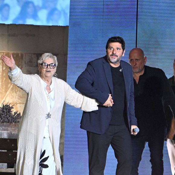 Le spectacle sera diffusé vendredi 28 août à 21h10 sur France 3 et france.tv.

Patrick Fiori et sa mère Marie Antoinette durant Corsu Mezu Mezu, le concert emmené par Patrick Fiori qui a eu lieu au stade Orange Vélodrome à Marseille. © Bruno Bebert/Bestimage