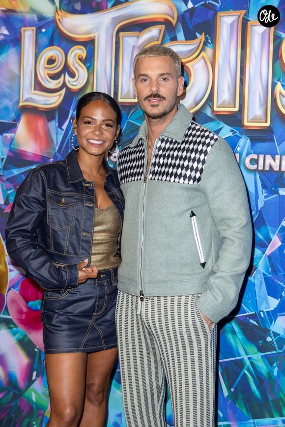 Christina Milian et son mari Matt Pokora (M.Pokora) - Avant-première du film "Les Trolls 3" au cinéma Gaumont Marignan à Paris. Le 11 octobre 2023
© Olivier Borde / Bestimage