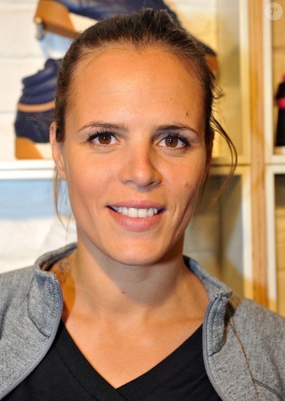 Laure Manaudou - Inauguration du premier concept store Reebok avenue de l'Opera a Paris, le 4 decembre 2013. VEEREN / BESTIMAGE