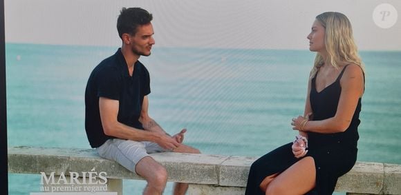 Ophélie et Loïc, candidats de Mariés au premier regard 2024 sur M6.
Crédit : Mariés au premier regard/M6