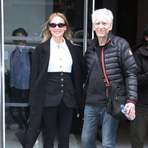 David Cronenberg, Diane Kruger à New York pour la promotion du film "Les Linceuls"
©Backgrid USA / Bestimage