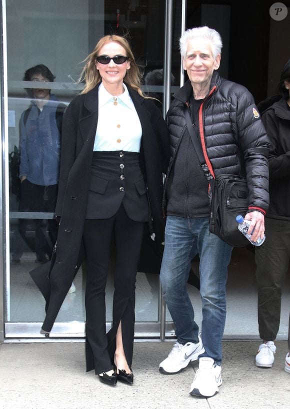 David Cronenberg, Diane Kruger à New York pour la promotion du film "Les Linceuls"
©Backgrid USA / Bestimage