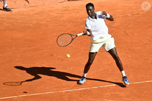 Moïse Kouamé en séance d'entrainement lors du Monte Carlo Rolex Masters 2026 ATP World Master 1000, à Roquebrune Cap Martin, France, le 3 avril 2025. © Chryslene Caillaud/Psnewz/Bestimage