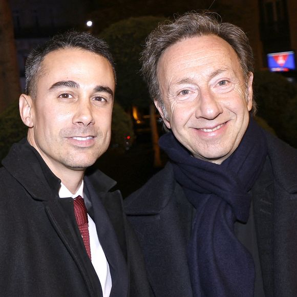 Stéphane Bern et son compagnon Yori Bailleres - Soirée de gala pour la Fondation de la Recherche en Physiologie, "Les Stéthos d'Or" au Four Seasons Hôtel George V à Paris le 24 mars 2025. © Cédric Perrin/Bestimage