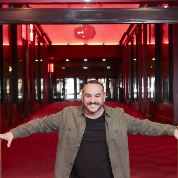 Exclusif - François-Xavier Demaison - Backstage - Enregistrement de l'émission "L'Invitation", présentée par B.Montiel et diffusée le 29 décembre sur Olympia TV © Jack Tribeca / Bestimage