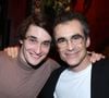 “Hier, c'était la fête du père à la remise des diplômes de SciencesPo ! Bravo, mon Aurélien magnifique. Absolument fier de toi.” a écrit le philosophe

Aurelien Enthoven et son père Raphael Enthoven au lancement du livre de Raphael Enthoven, 'L'esprit Artificiel' organisé par Five Eyes Production au Buddha Bar à Paris, France le 23 janvier 2024. Photo : Jerome Dominé/ABACAPRESS.COM