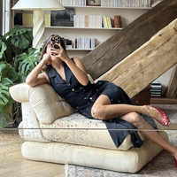 Duplex avec terrasse : la fondatrice de Rouje, Jeanne Damas, ouvre les portes de son cocon au cœur du XXe arrondissement de Paris
