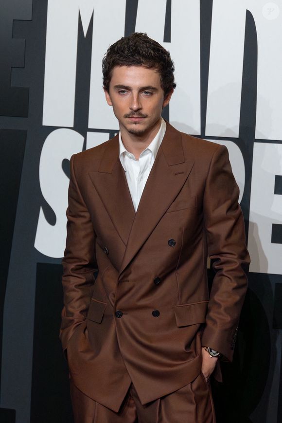 Timothée Chalamet assiste à l'avant-première du film 'Marty Supreme' au Grand REX le 03 février 2026 à Paris, France. Photo par Nasser Berzane/ABACAPRESS.COM