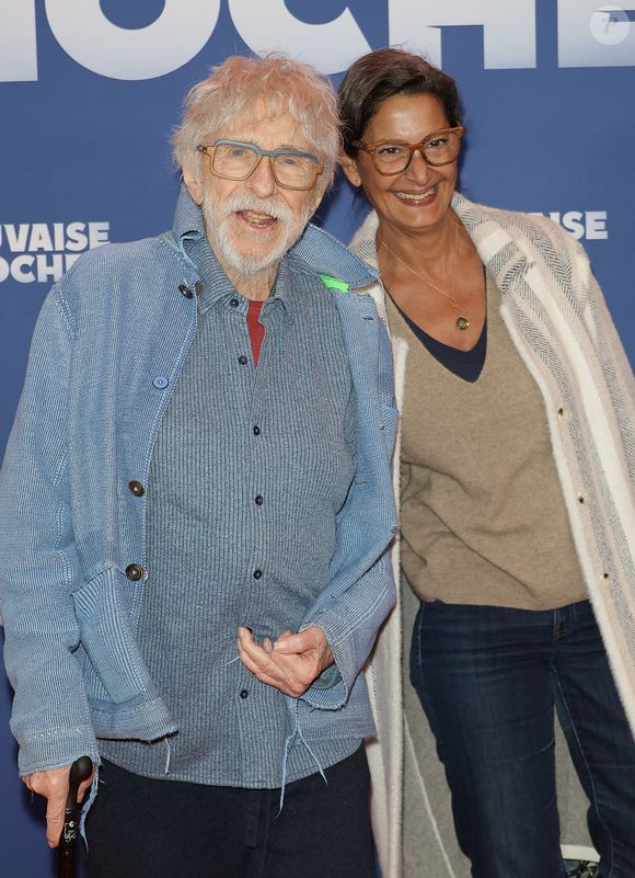 Il était accompagné de son épouse Ceyla Lacerda, ancien mannequin de 27 ans sa cadette.

Pierre Richard et sa femme Ceyla Lacerda - Avant-première du film "Mauvaise pioche" au Publicis Cinémas à Paris le 23 mars 2026. © Coadic Guirec/Bestimage