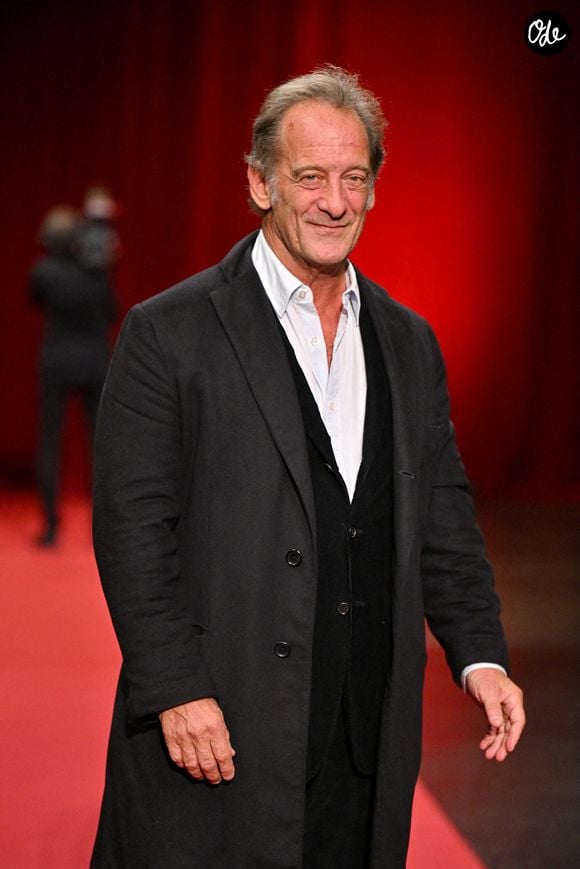 Vincent Lindon assiste à l'hommage rendu à Alain Delon et à la projection de *Plein Soleil*, dernière séance du 16e Festival du film Lumière à Lyon, en France, le 20 octobre 2024. Photo de Julien Reynaud/APS-Medias/ABACAPRESS.COM