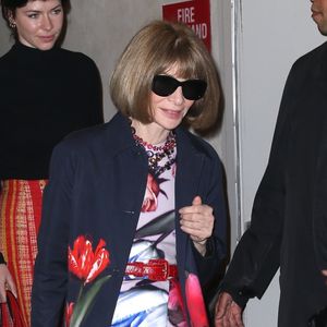 Plusieurs stars auraient été écartées après des critiques envers l’événement.
Anna Wintour - Arrivée des célébrités au défilé de mode Prada à New York, le 2 mai 2019. Photo par Bestimage