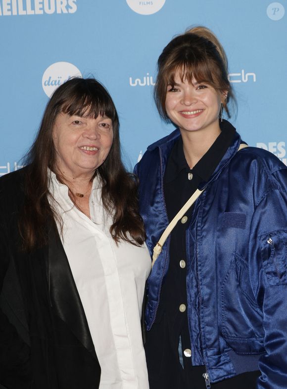Myriam Boyer et Alice Cornillac - Avant-première du film "Des jours meilleurs" au cinéma Max Linder à Paris le 7 avril 2025. © Coadic Guirec/Bestimage