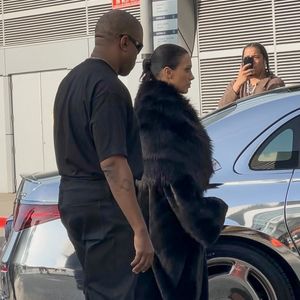 Los Angeles, CA - EXCLUSIF - Le rappeur Kanye West et Bianca Censori sont aperçus quittant la 67e édition des Grammy Awards à la Crypto.com Arena à Los Angeles - février 2025 (Backgrid USA / Bestimage).
