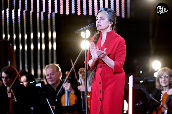 Exclusif - Catherine Ringer - Enregistrement de l'émission "Cannes chante le Cinéma" sur la célèbre plage Macé de Cannes, le 25 mai 2023 lors de la 76ème édition du Festival de Cannes le 25 mai 2023 © Bruno Bebert-Tiziano da Silva/Bestimage