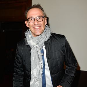 Julien Courbet - Inauguration du théâtre de la Tour Eiffel à Paris le 16 octobre 2017.
© Coadic Guirec/Bestimage