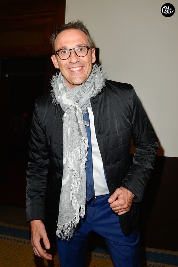 Julien Courbet - Inauguration du théâtre de la Tour Eiffel à Paris le 16 octobre 2017.

© Coadic Guirec/Bestimage