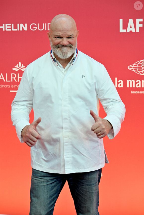 Le chef Philippe Etchebest - Cérémonie des remises des Etoiles Michelin 2026 au Grimaldi Forum à Monaco le 16 mars 2026. 1 étoile, 7 nouveaux 2 étoiles et 1 nouveau 3 étoiles pour l'édition 2026 © Bruno Bebert/Bestimage