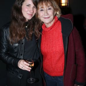 Exclusif - Maria Larrea (autrice de la pièce) et Marie-Anne Chazel - Cocktail à l'issue de la générale de la pièce "Les gens de Bilbao naissent où ils veulent" au théâtre Marigny à Paris le 19 Novembre 2024. © Bertrand Rindoff / Bestimage