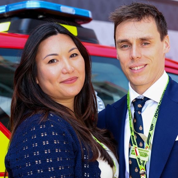 avec d'adorables peluches dans le berceau de maternité.

Louis et Marie Ducruet lors du Grand Prix de Formule 1 (F1) de Monaco, le 26 mai 2024. © Claudia Albuquerque/Bestimage