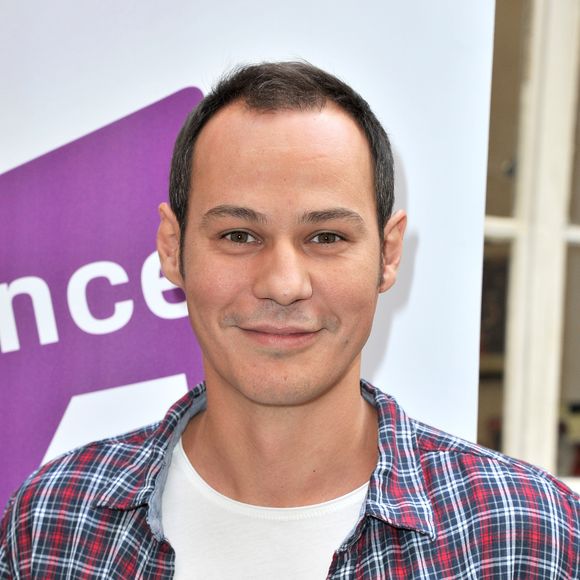 Gaël Leforestier lors de la conférence de presse de rentrée de la chaîne de télévision France 4 au Bastille Design Center. © Guillaume Gaffiot /Bestimage