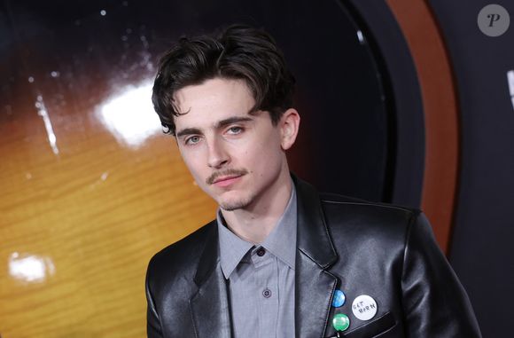 Le 10 décembre 2024, Timothée Chalamet à la première du film "Un parfait inconnu" au Dolby Theatre Hollywood. Photo Press Service / BESTIMAGE