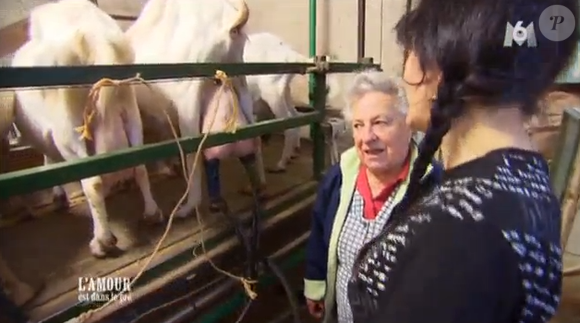 Carme, la mère de Thierry P. "L'amour est dans le pré 2014" sur M6 – Emission du 7 juillet 2014.