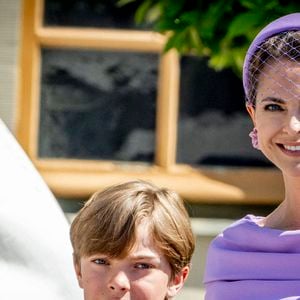 Pour marquer cette étape importante dans la vie de son fils, la princesse Madeleine de Suède a publié un tendre message sur son compte Instagram à destination de son fils.

Baptême de la princesse Inès en l'église du château de Drottningholm sur l'île de Lovön, le jour des noces d'étain du prince Carl Philip de Suède et de la princesse Sofia (Hellqvist) de Suède, le 13 juin 2025. 

© Dana Press / Bestimage