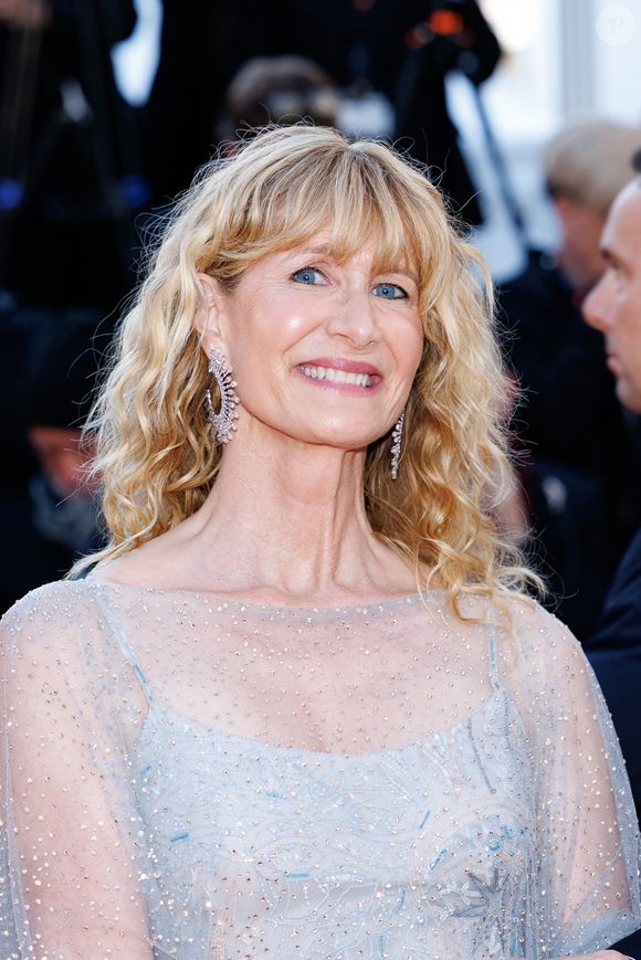 Laura Dern - Montée des marches du film " La bataille de Gaulle : L'âge de fer " lors du 79ème Festival International du Film de Cannes, le 20 mai 2026. © Jacovides-Moreau / Bestimage