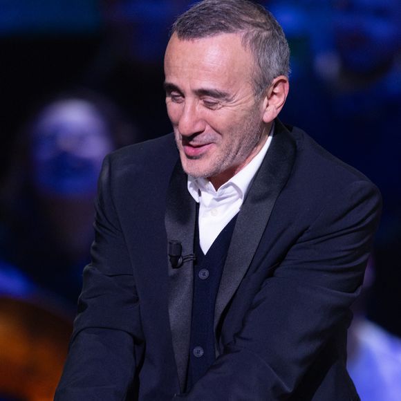 Elie Semoun lors de l'enregistrement de l'émission "La Boîte à secrets", présentée par F.Bollaert et diffusée le 23 janvier sur France 3, dans les studios du Lendit à Saint-Denis, France, le 16 décembre 2025. © Cyril Moreau/Bestimage