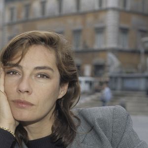Rétro - Décès de Patricia Millardet d'une crise cardiaque - Archives - No Web - En Italie, à Rome, Patricia Millardet posant en février 1990. © Michel Croizard via Bestimage