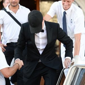 Leonardo DiCaprio lors du mariage de Jeff Bezos et Lauren Sanchez à Venise le 27 juin 2025. Backgrid USA / Bestimage