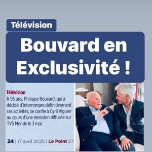 L'interview de Philippe Bouvard chez lui à Cannes avec Cyril Viguier est à ne pas manquer et à découvrir sur TV5 Monde