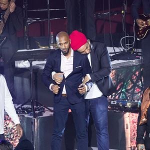 Exclusif - Ben-J (Neg'Marrons), Stomy Bugsy, Doc Gynéco, Pit Baccardi du groupe Secteur A - 6ème gala de l'association "Les Rois du Monde" avec un plateau d'artistes et une vente aux enchères au profit des enfants défavorisés, orphelins et hospitalisés, suivi d'une soirée dansante à la Salle Wagram à Paris, le 12 mars 2018. Créée en 2012, l'association œuvre pour les enfants nécessiteux, orphelins et hospitalisés de manière financière, matérielle, culturelle et distrayante. C'est également une association d'aide aux associations pour concrétiser leurs projets. © Cyril Moreau/Rachid Bellak/Bestimage