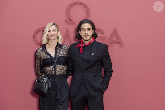 Fauve Hautot, Romain Guillermic - Photocall de la soirée d'ouverture de la " Maison Omega " à l'hôtel de Poulpry, Maison des Polytechniciens pour les JO 2024 (Jeux Olympiques 2024) à Paris, France, le 27 juillet 2024. © Olivier Borde - Jack Tribeca /Bestimage
