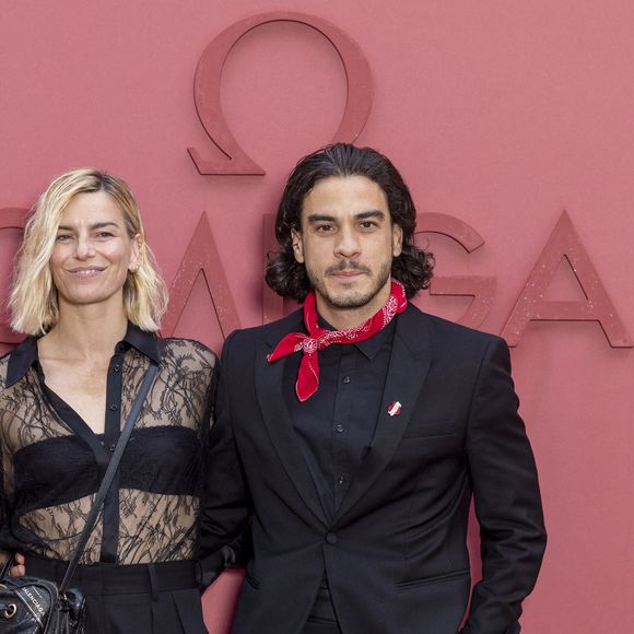 Fauve Hautot, Romain Guillermic - Photocall de la soirée d'ouverture de la " Maison Omega " à l'hôtel de Poulpry, Maison des Polytechniciens pour les JO 2024 (Jeux Olympiques 2024) à Paris, France, le 27 juillet 2024. © Olivier Borde - Jack Tribeca /Bestimage