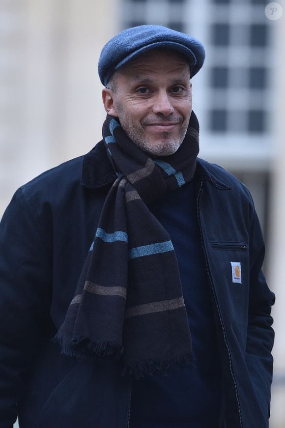 Sami Bouajila arrive à la 2ème cérémonie de remise du Prix national Ilan HALIMI par le Premier ministre français qui récompense un travail collectif mobilisant les jeunes de moins de 25 ans, à réduire les préjugés racistes et antisémites, à l'Hôtel de Matignon, à Paris, France, le 12 février, 2020. © Giancarlo Gorassini/Bestimage