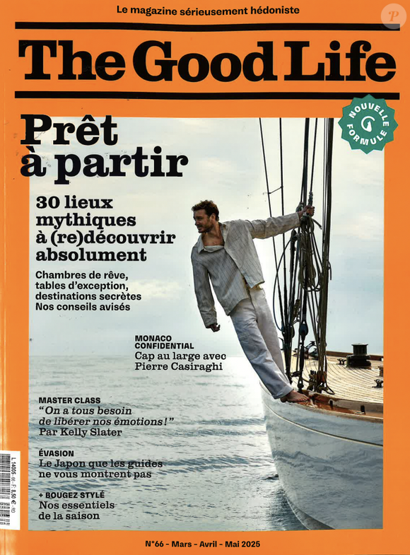 Le magazine "The Good Life" avec Pierre Casiraghi en couverture