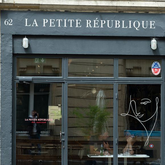 "La Petite République", le restaurant de Laurent Delahousse dans le 7ème arrondissement de Paris, le 7 juillet 2025. .
© Jonathan Jacob / Bestimage