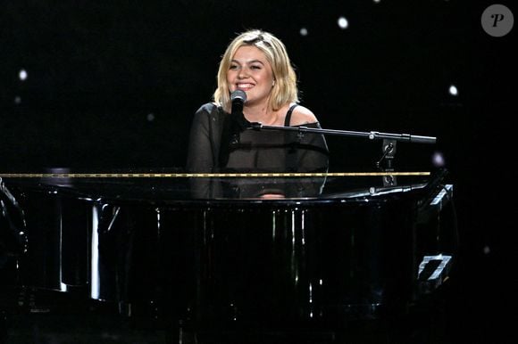 Exclusif - Louane Emera - Enregistrement de l'émission "La chanson de l'année" dans les Arènes de Nîmes, présentée par N.Aliagas et diffusée le 17 juin sur TF1 © Bruno Bebert-Christophe Clovis / Bestimage