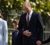 Ils ont choisi de passer du temps en famille avant que les enfants ne retournent à l'école", a déclaré une source proche de la famille au "Mirror"
Kate Middleton, le prince William et George et Charlotte à la messe donnée pour Pâques au château de Windsor le 17 avril 2022 / Photo by Andrew Matthews/PA Wire/ABACAPRESS.COM