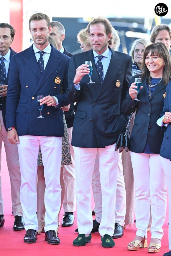 Exclusif - Le prince Albert II de Monaco durant la cérémonie d'intronisation des nouveaux membres du Yacht Club de Monaco, le 17 juin 2024, et la célébration de ses 40 ans de présidence du Yacht Club. © Bruno Bebert / Bestimage