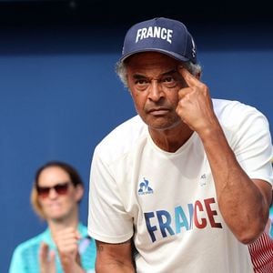 Yannick Noah, coach de l'équipe de France paralympique de tennis fauteuil lors de la rencontre de tennis fauteuil entre S.Houdet et M.delaPuente en quart de finale des jeux paralympiques Paris 2024 le 4 septembre 2024.

© Dominique Jacovides / Bestimage