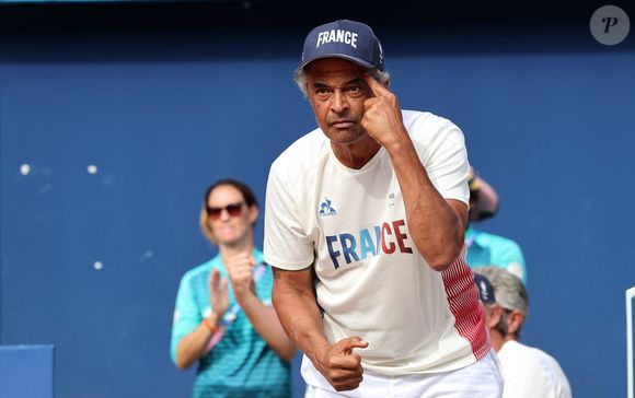 Yannick Noah, coach de l'équipe de France paralympique de tennis fauteuil lors de la rencontre de tennis fauteuil entre S.Houdet et M.delaPuente en quart de finale des jeux paralympiques Paris 2024 le 4 septembre 2024.

© Dominique Jacovides / Bestimage
