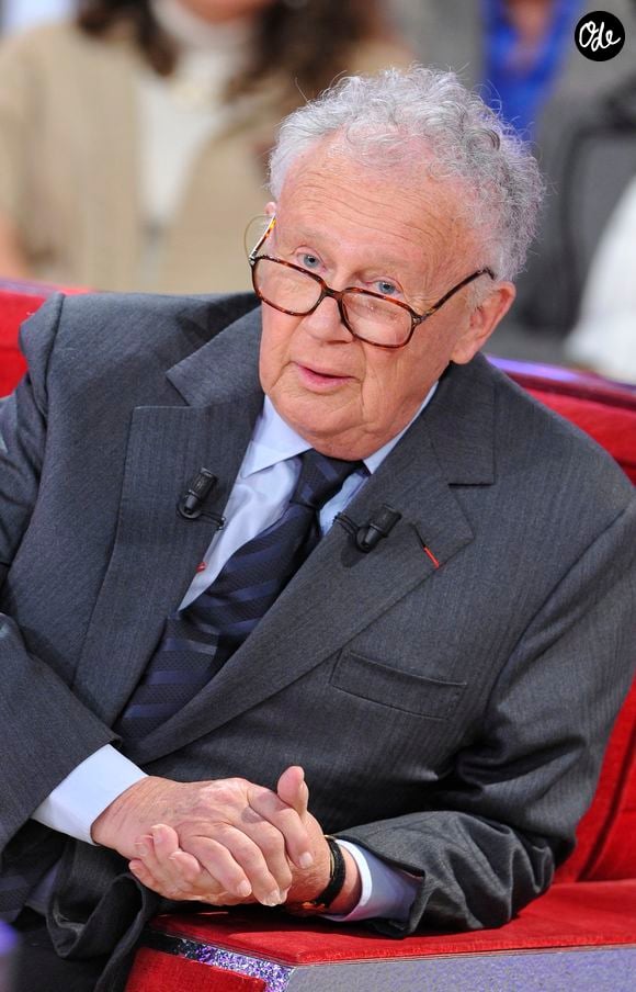 Philippe Bouvard - Enregistrement de l'emission "Vivement Dimanche" a Paris le 29 Janvier 2013.

© Bestimage